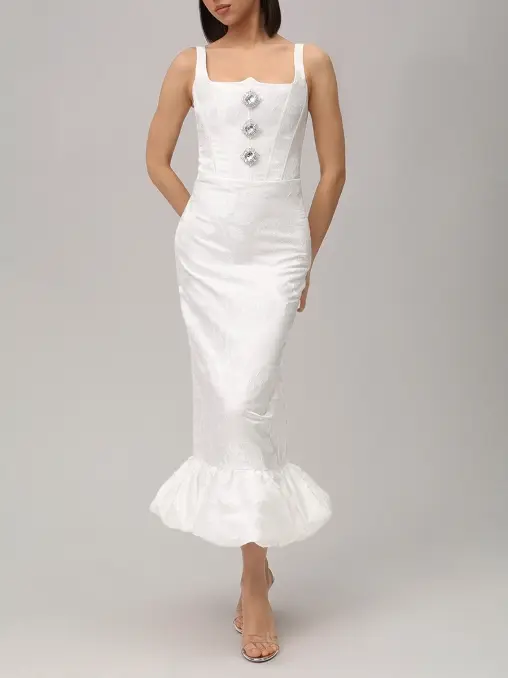 Платье жаккардовое ALINE