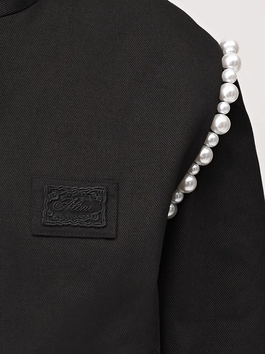 Бомбер джинсовый