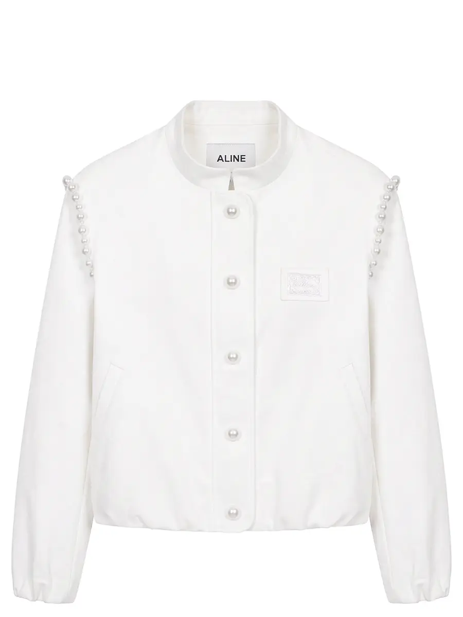 Бомбер джинсовый