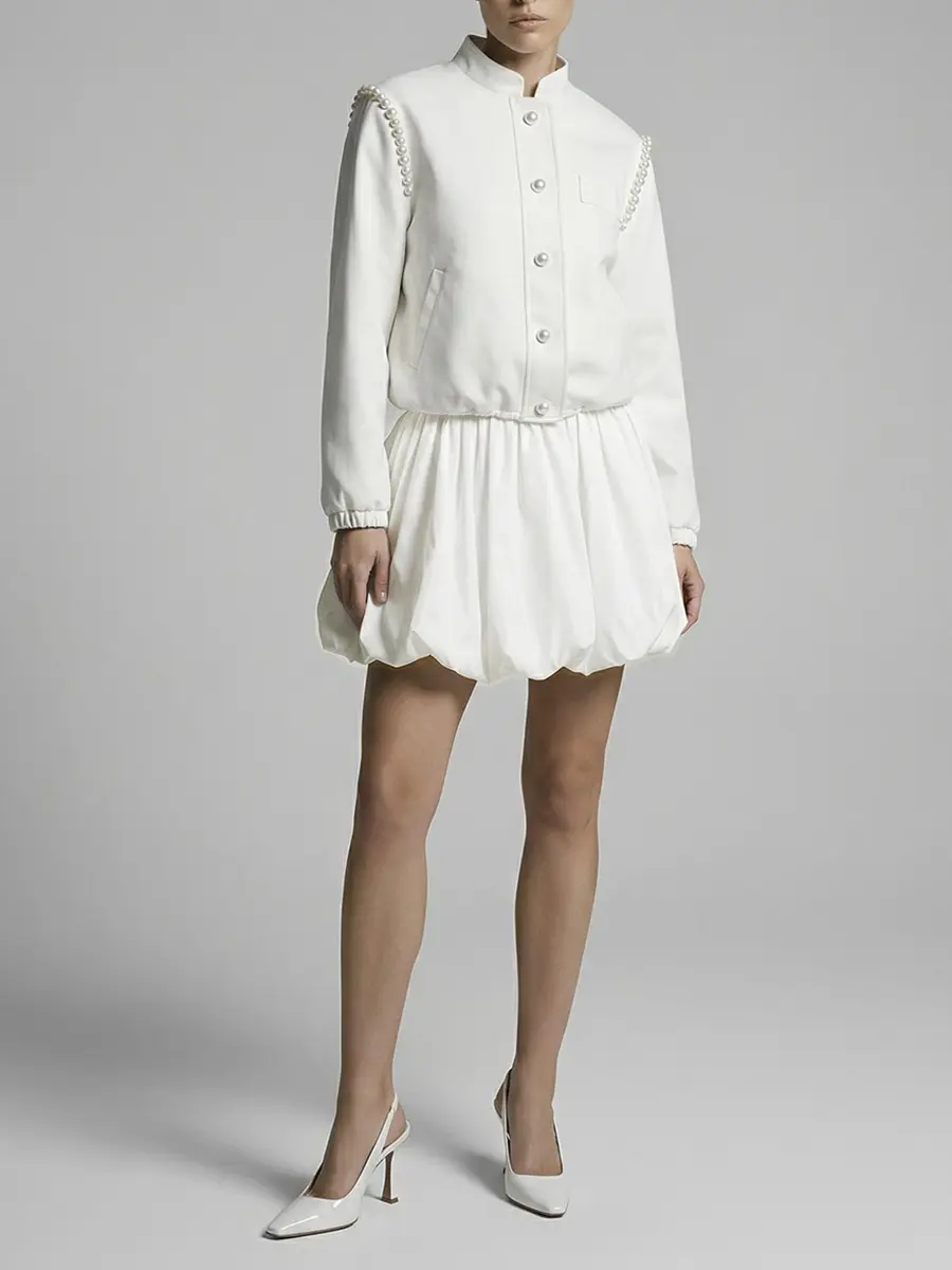 Бомбер джинсовый