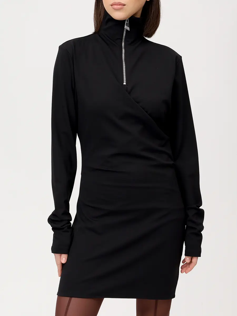 Платье из вискозы