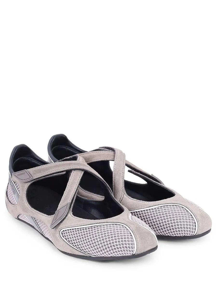 Балетки комбинированные