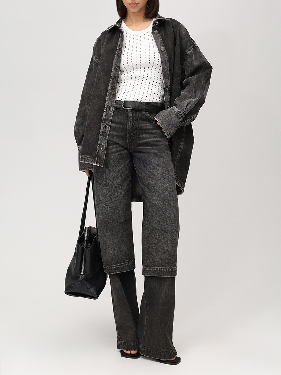 Джинсы хлопковые