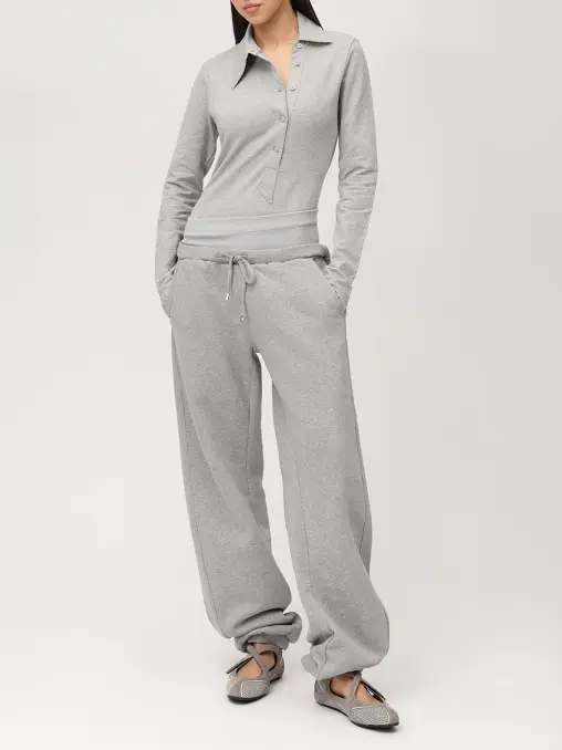 Брюки хлопковые THEATTICO