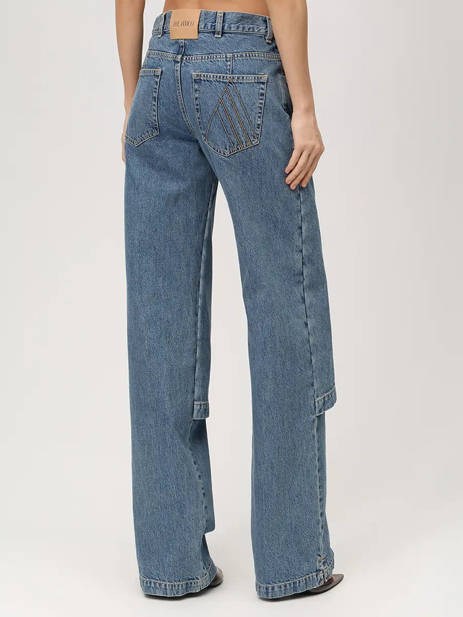 Джинсы хлопковые