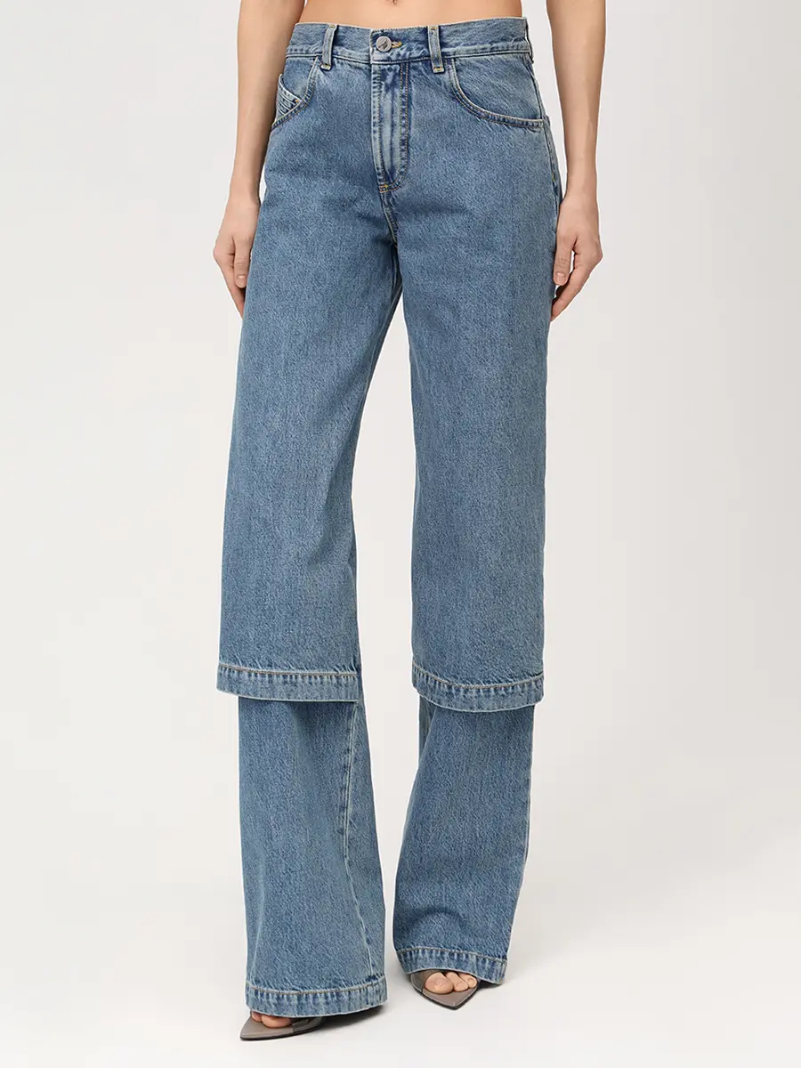 Джинсы хлопковые