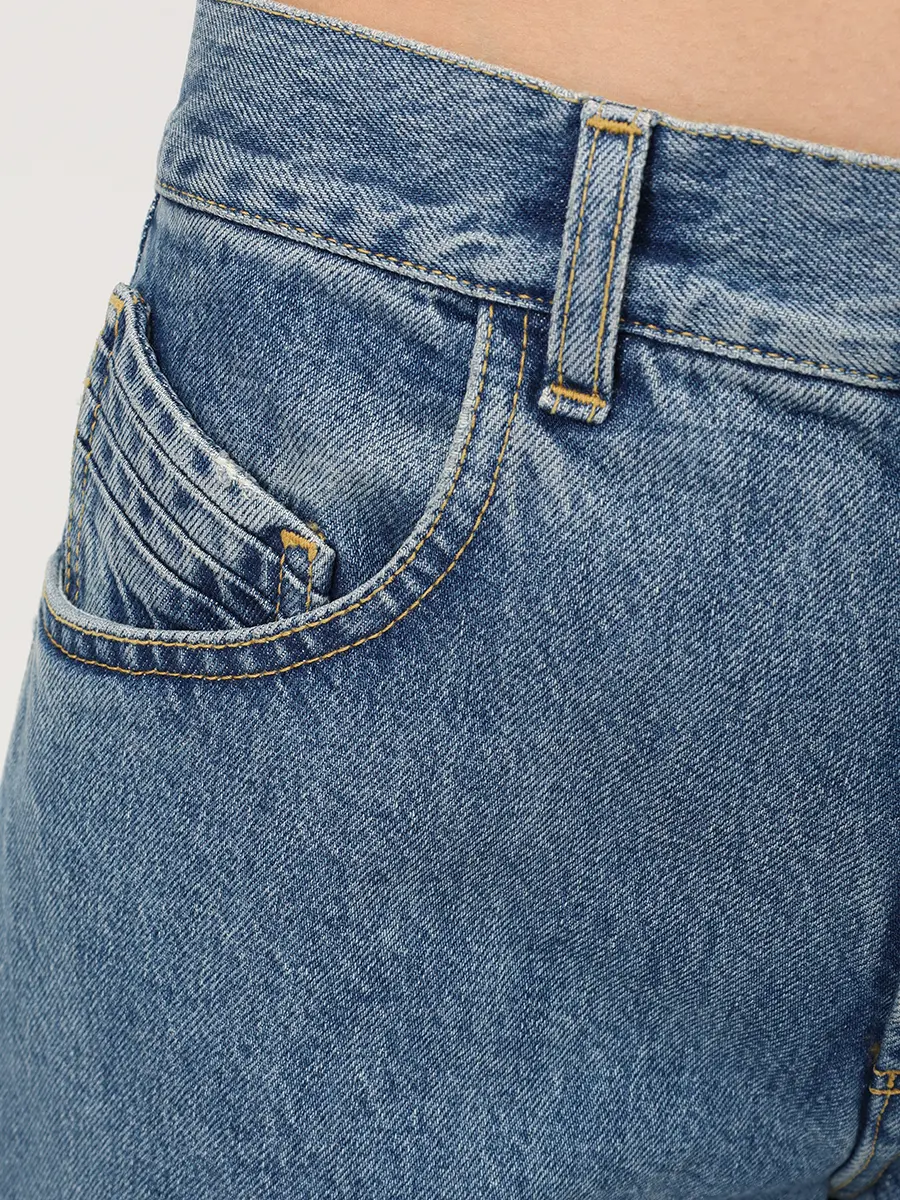 Джинсы хлопковые