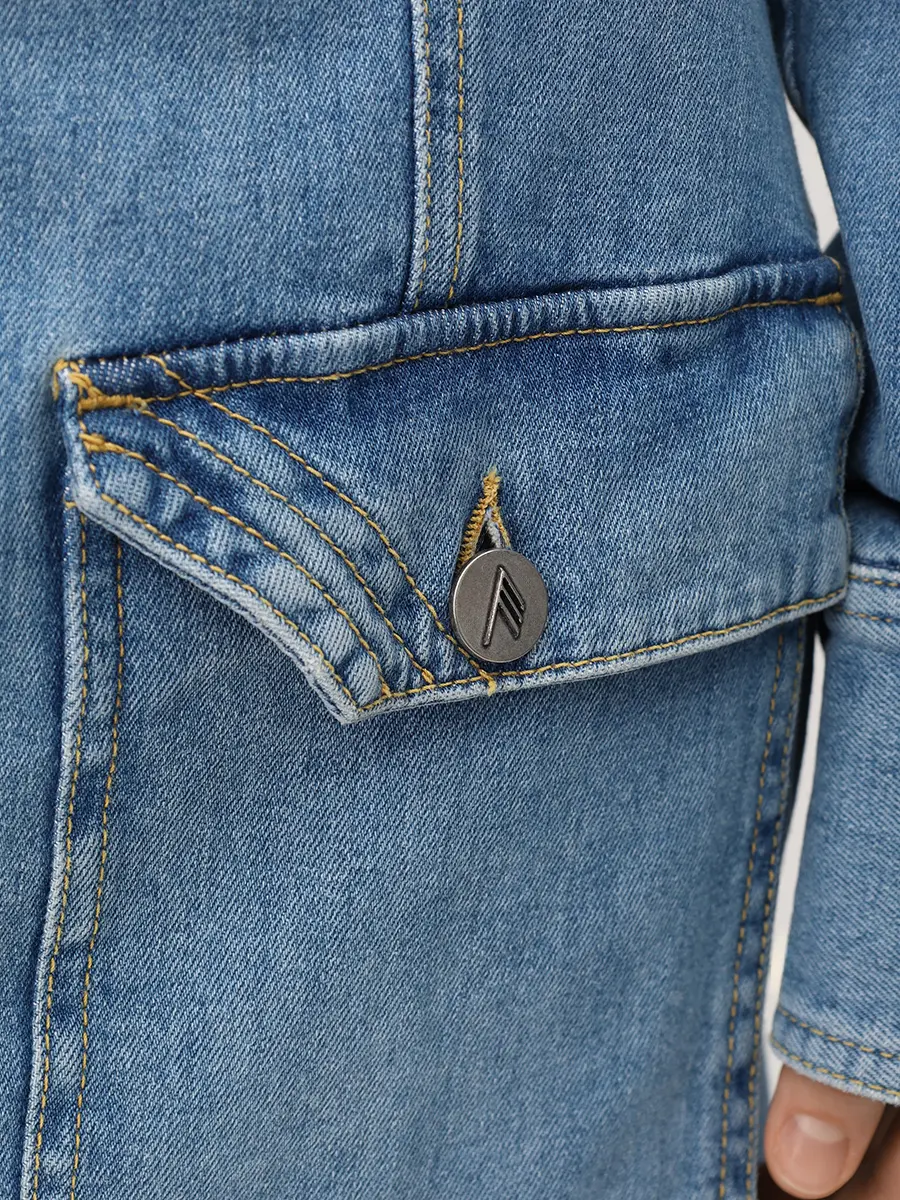 Платье джинсовое