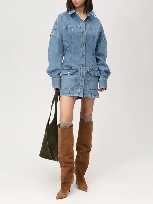 Платье джинсовое THEATTICO