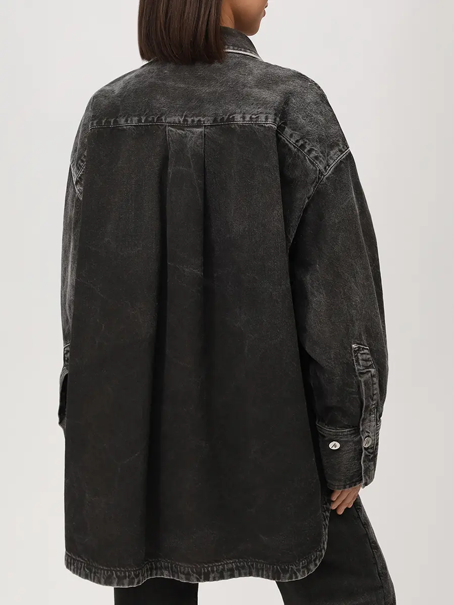 Рубашка джинсовая