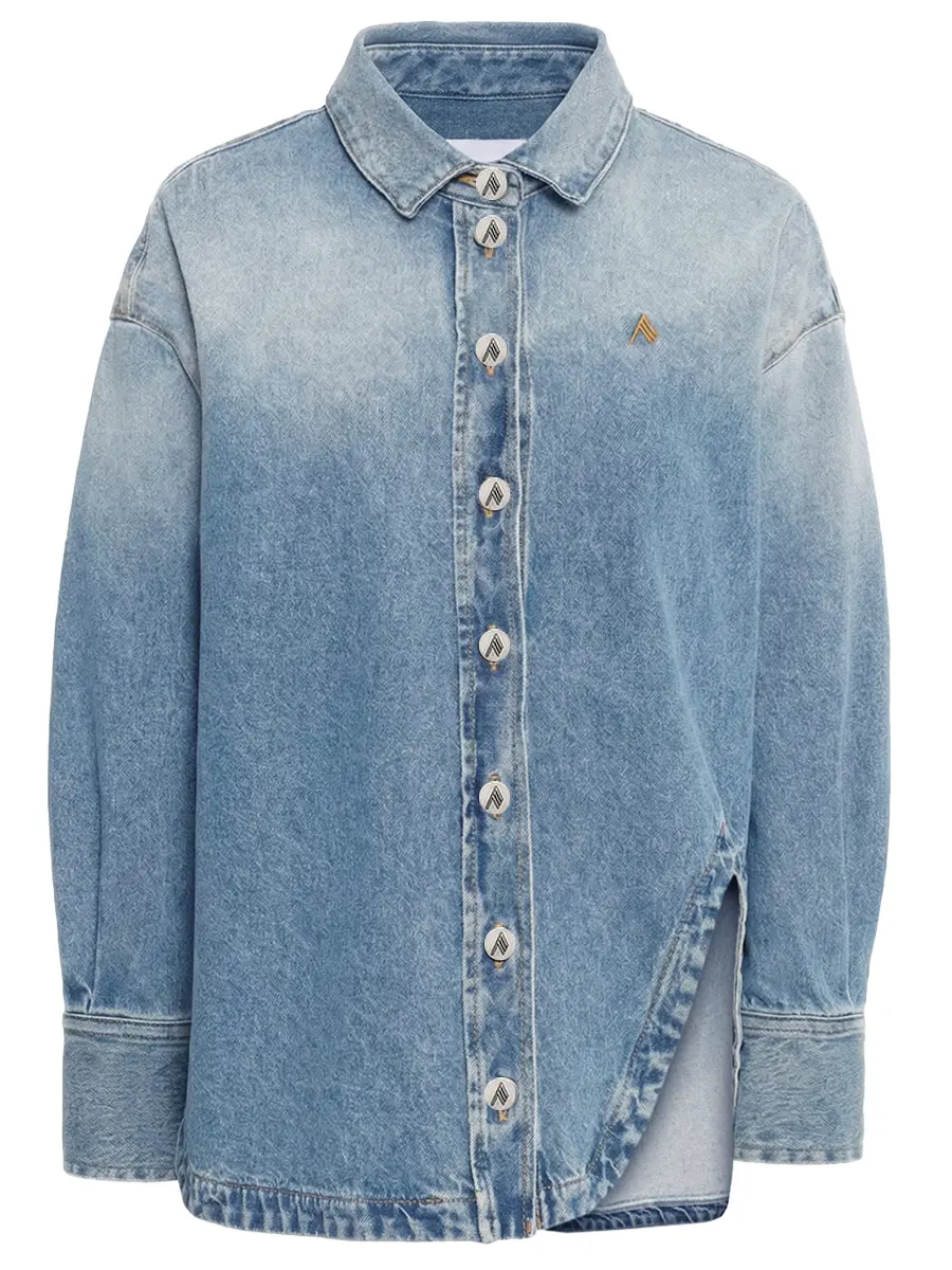 Рубашка джинсовая