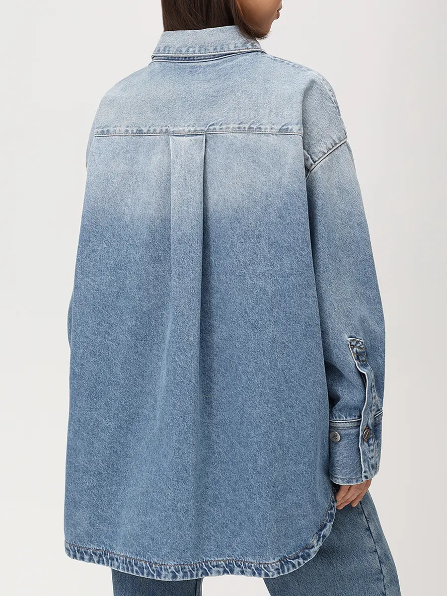 Рубашка джинсовая