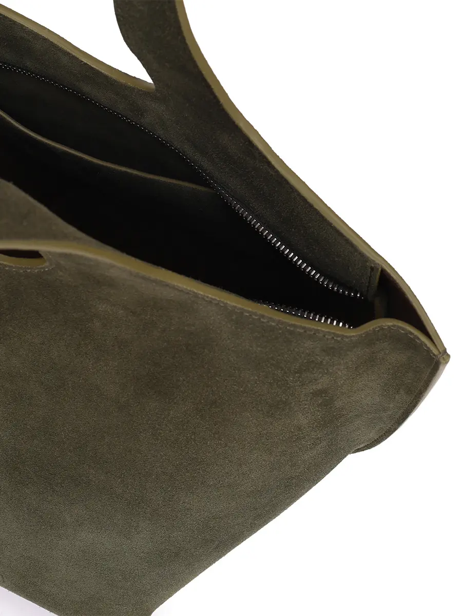 Сумка замшевая