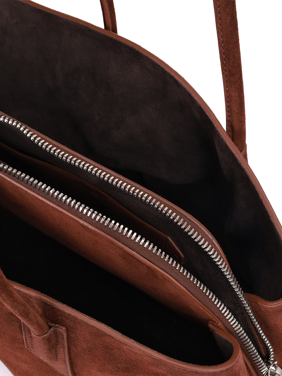 Сумка замшевая