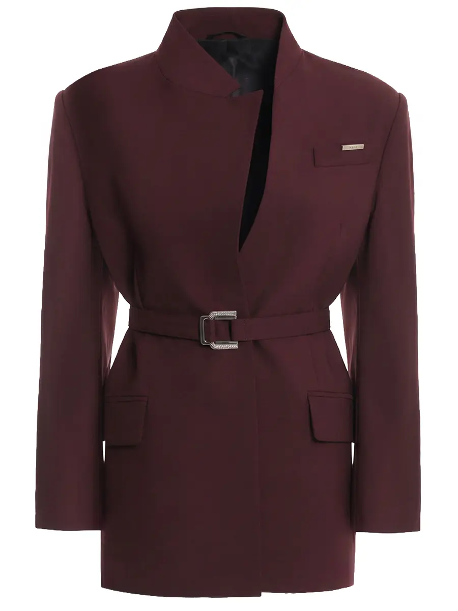 Жакет однотонный