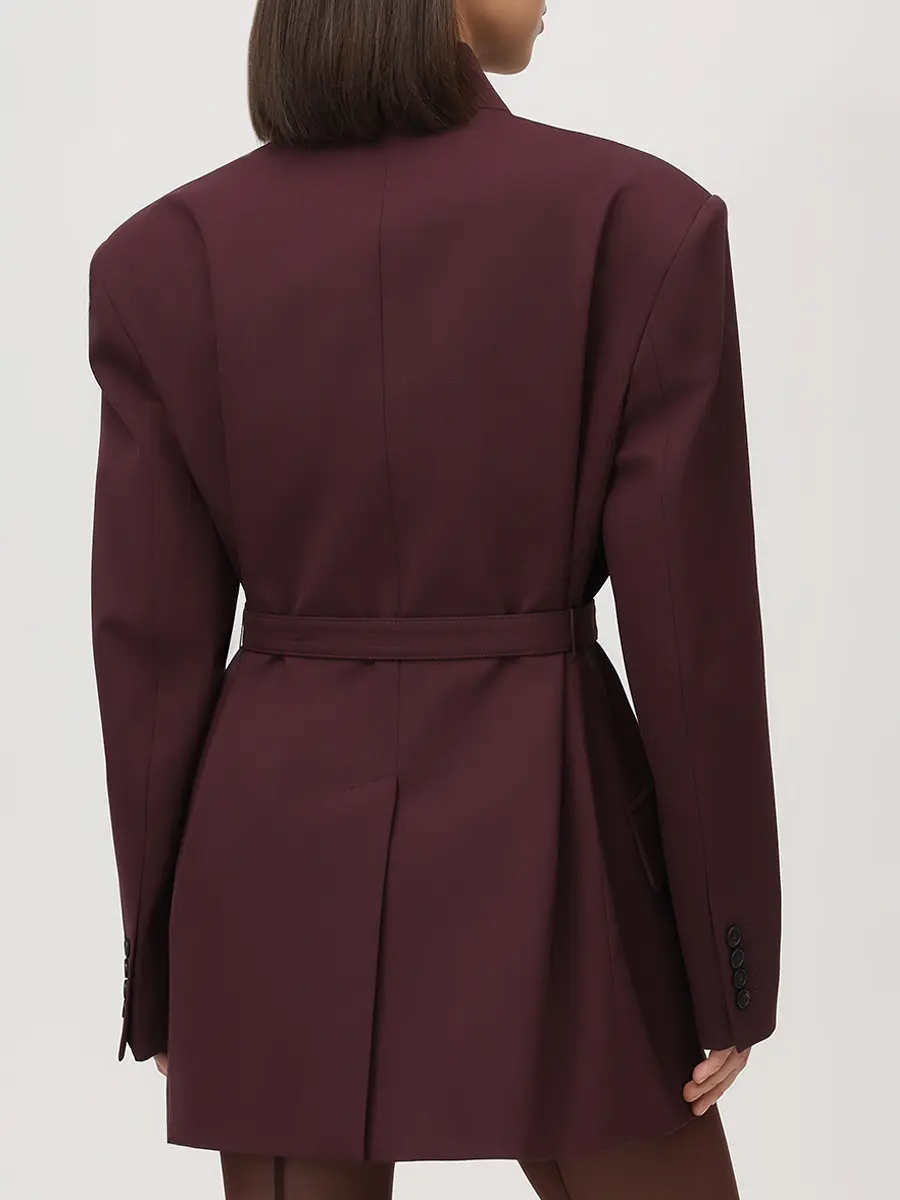 Жакет однотонный