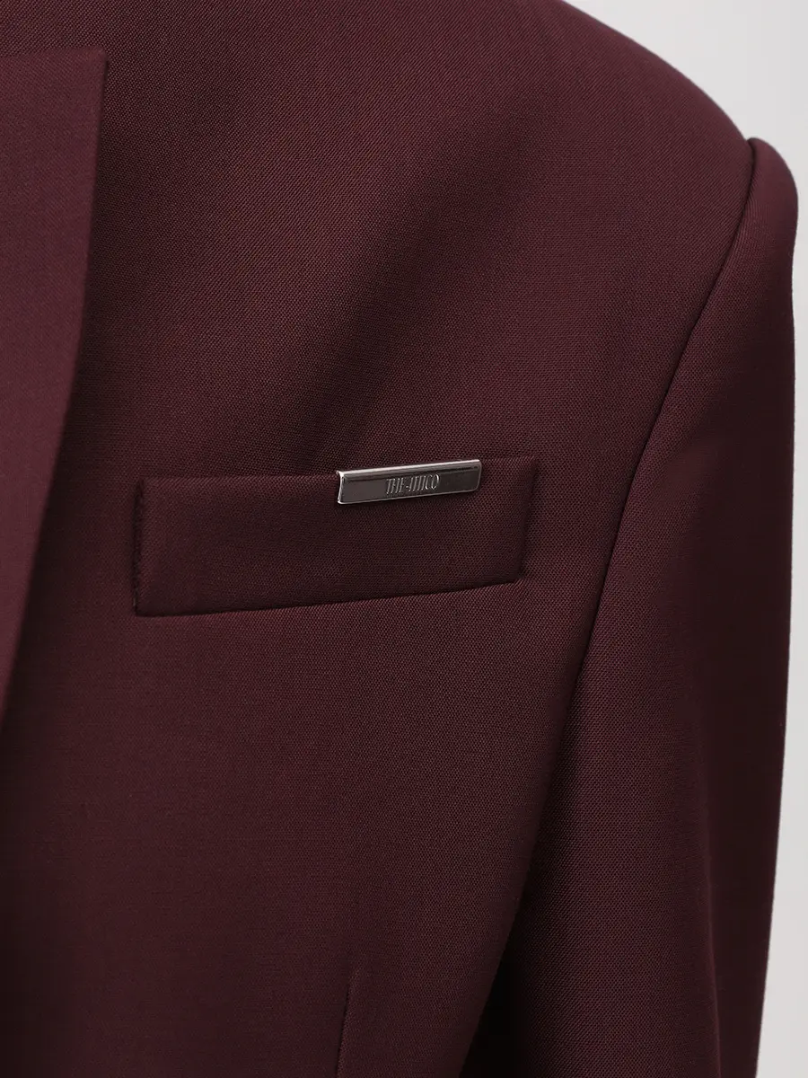 Жакет однотонный