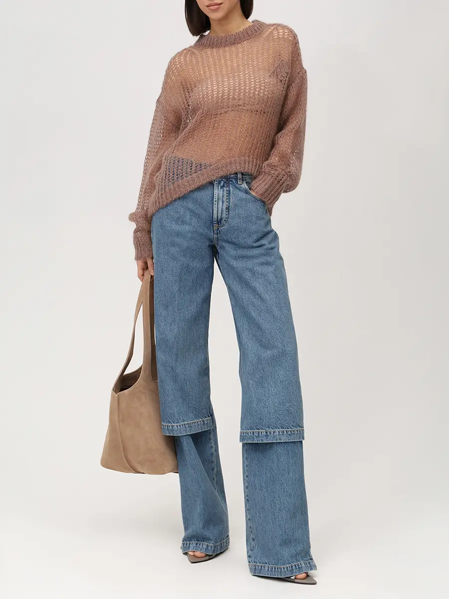 Джемпер вязаный