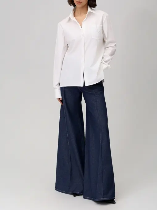 Рубашка Lily Classic WHITE LILY