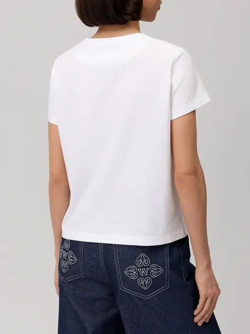 Футболка Lily Logo WHITE LILY