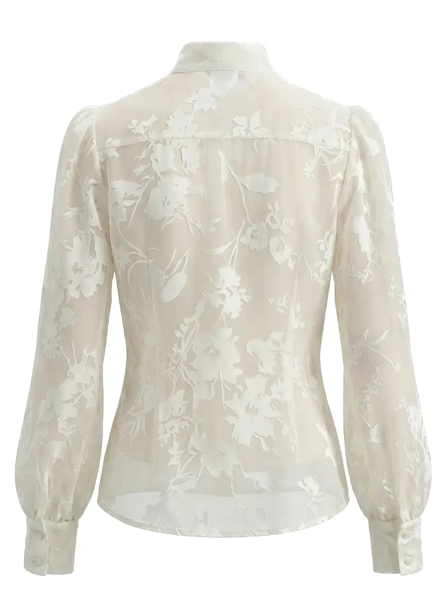 Блуза шелковая