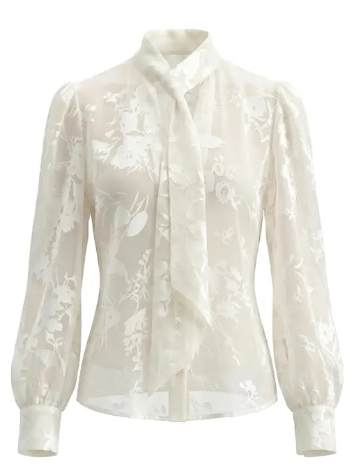 Блуза шелковая AMMONIT