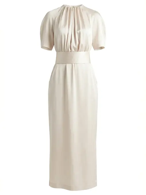 Платье атласное AMMONIT