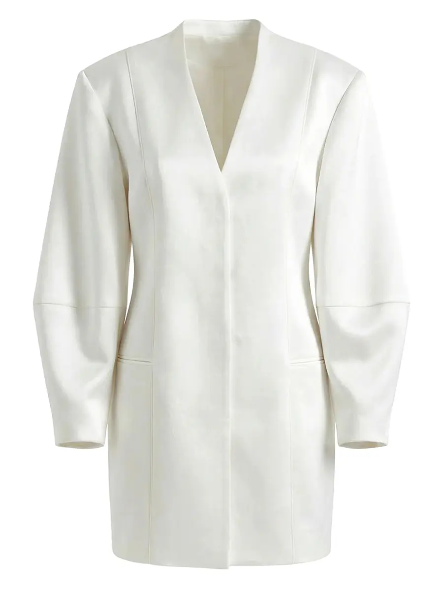 Платье атласное