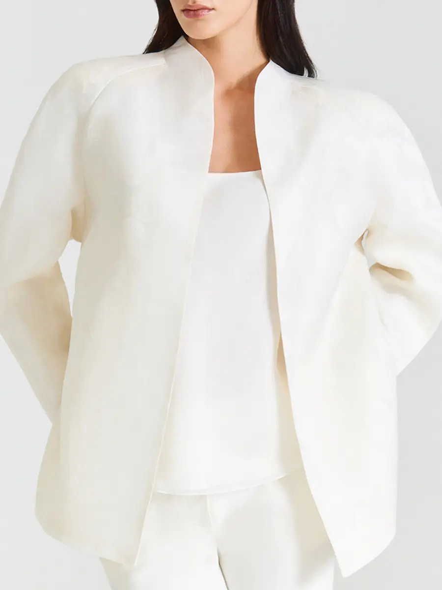 Жакет шелковый