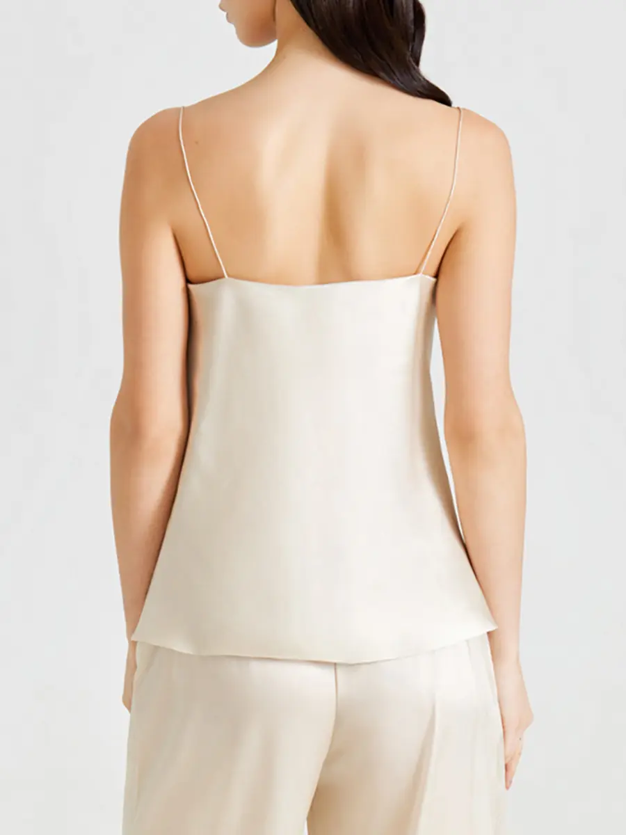 Топ шелковый