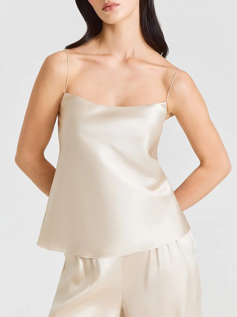 Топ шелковый