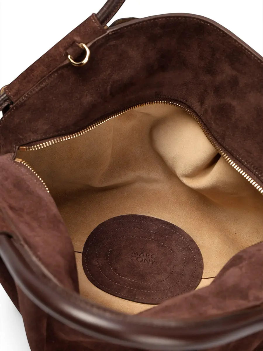 Сумка замшевая