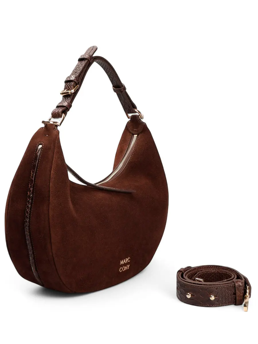 Сумка замшевая