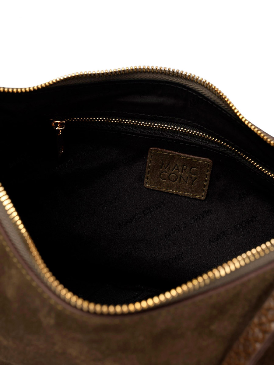 Сумка замшевая