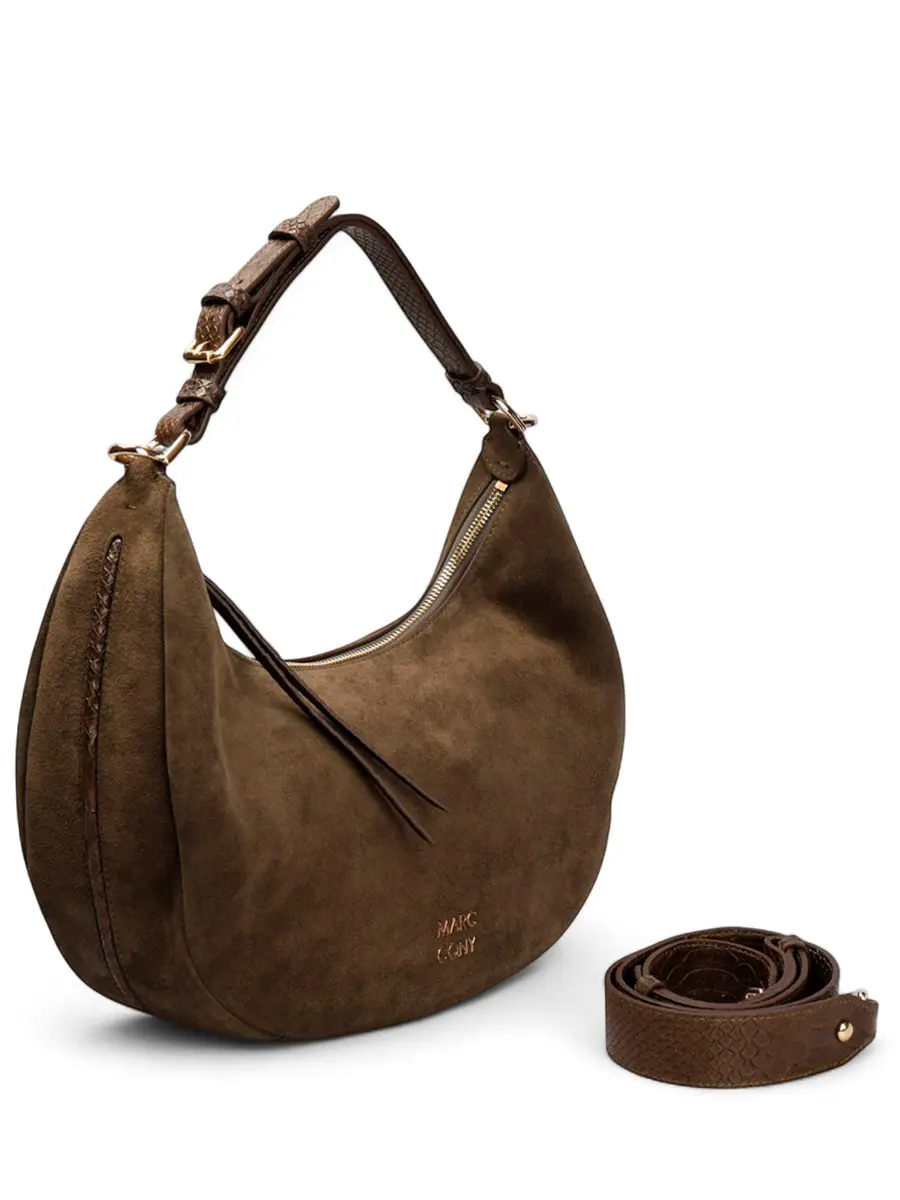 Сумка замшевая