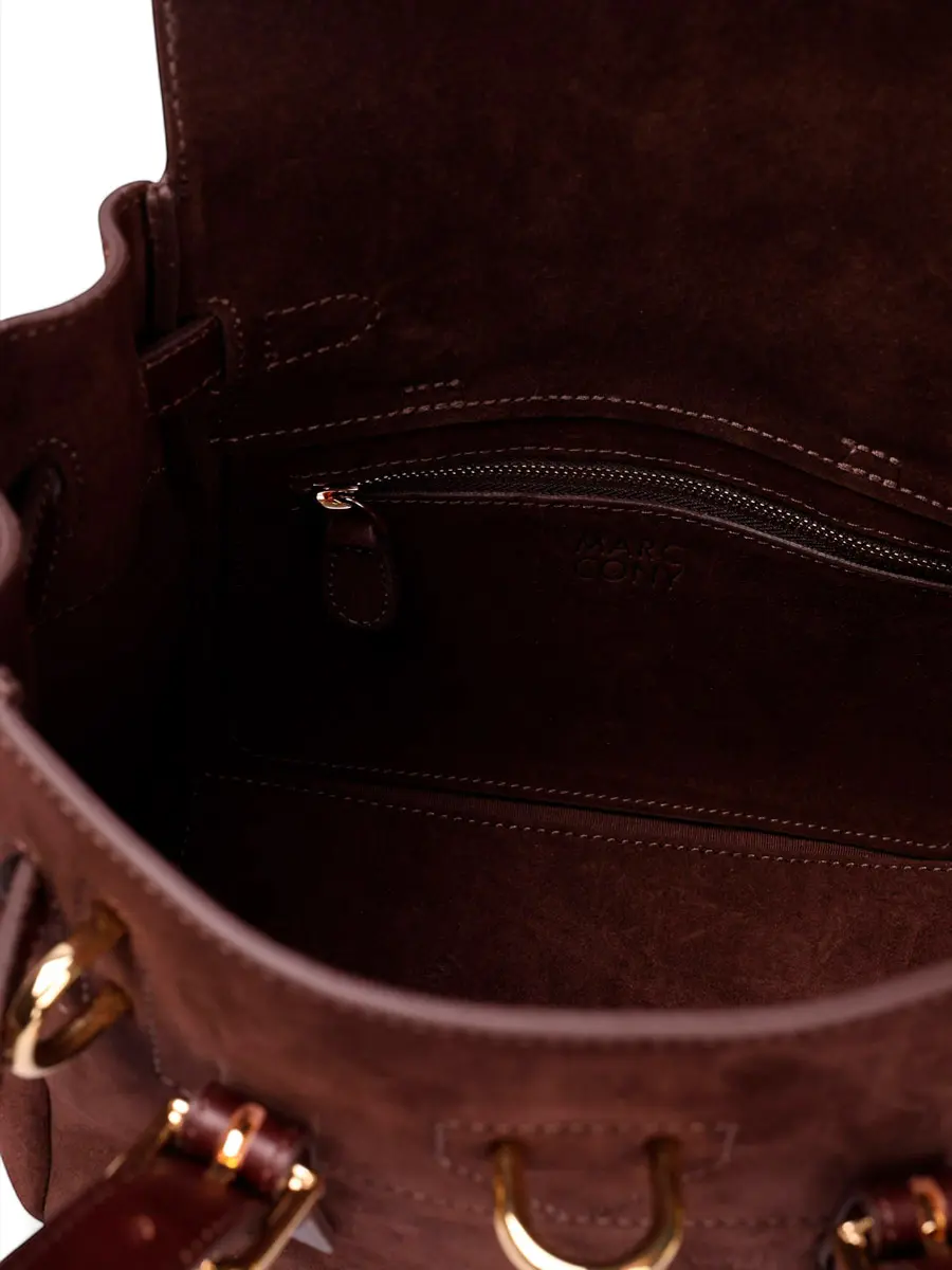 Сумка замшевая