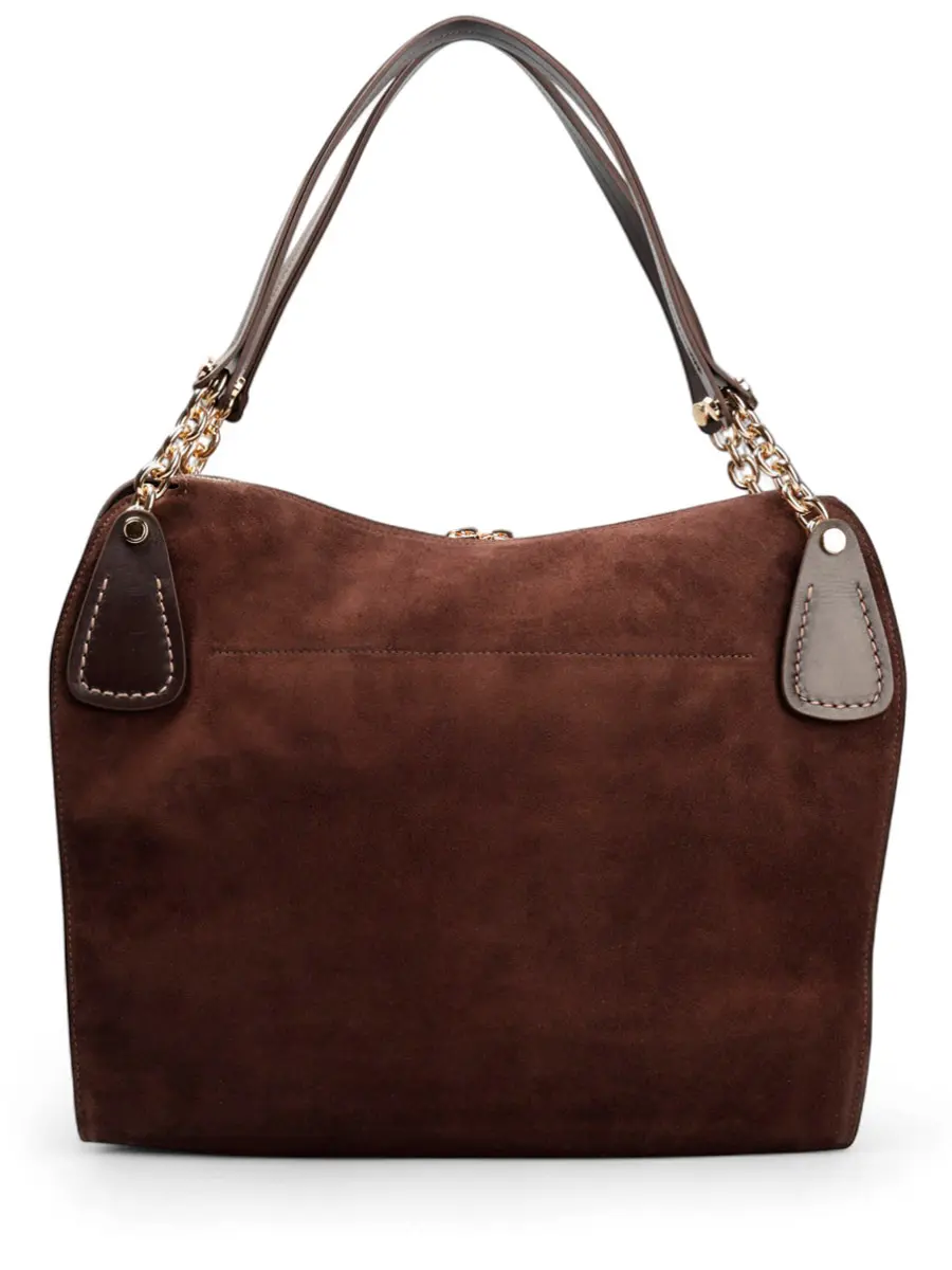 Сумка замшевая