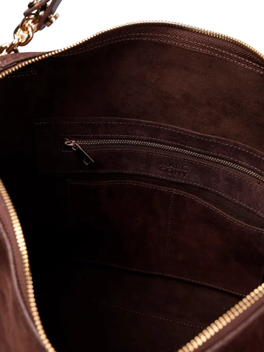 Сумка замшевая