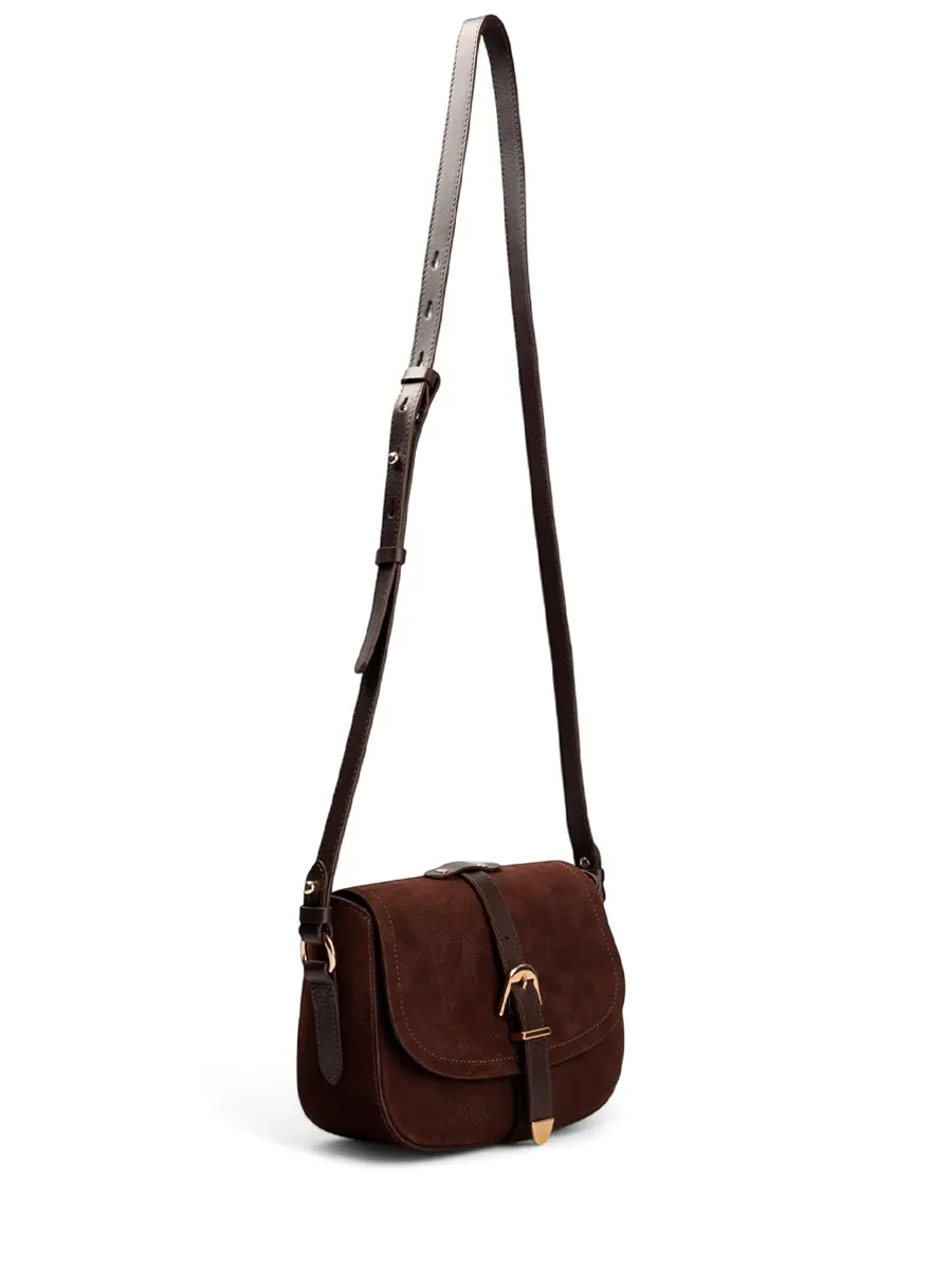 Сумка замшевая