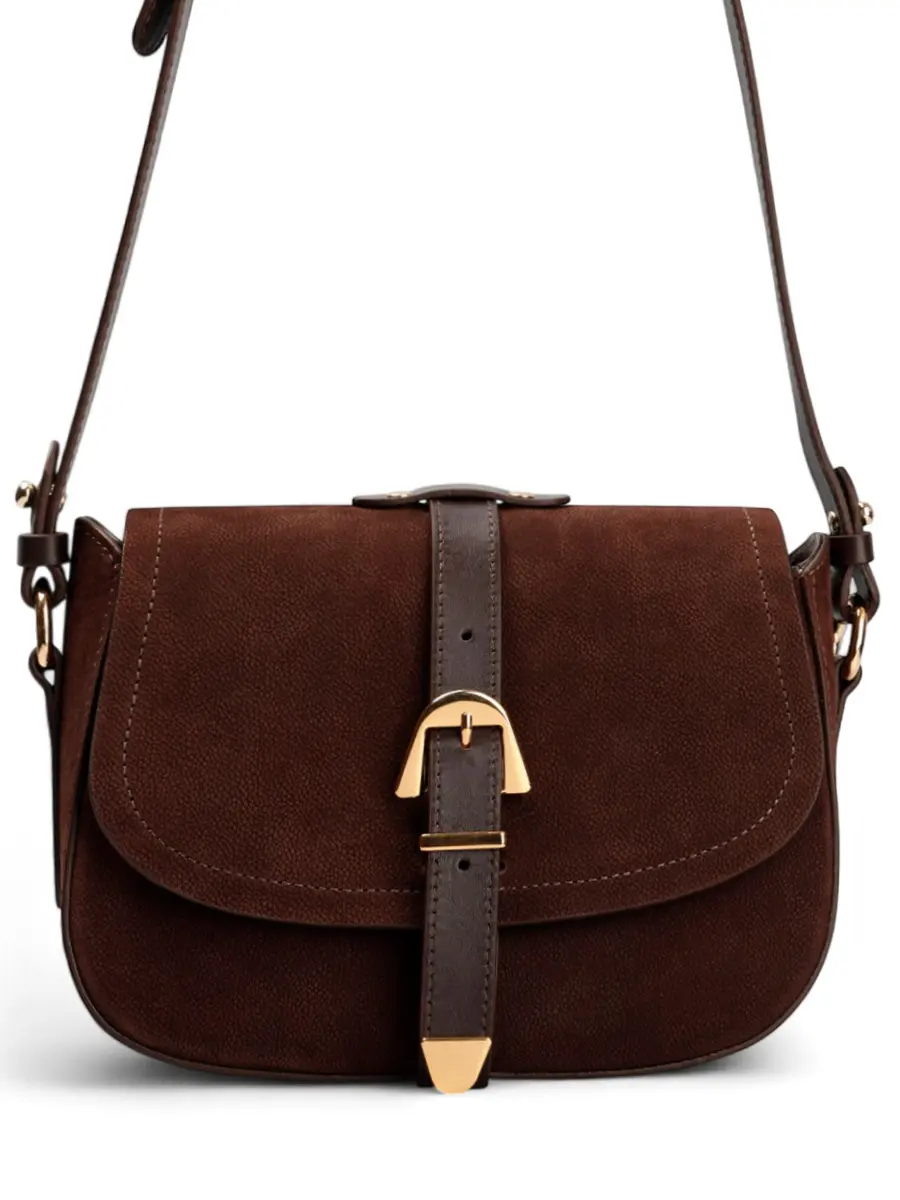 Сумка замшевая