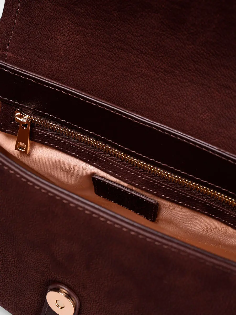 Сумка замшевая