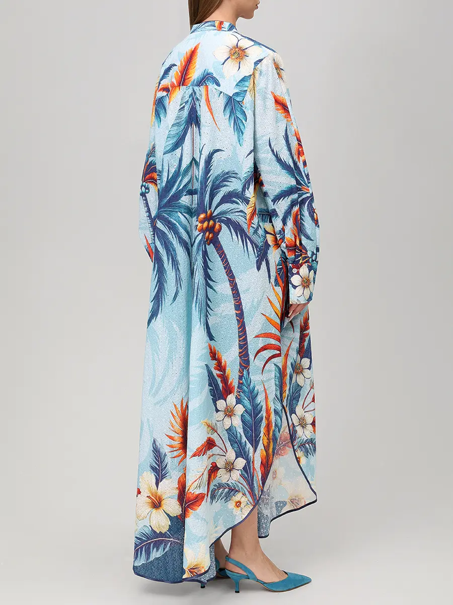 Платье хлопковое