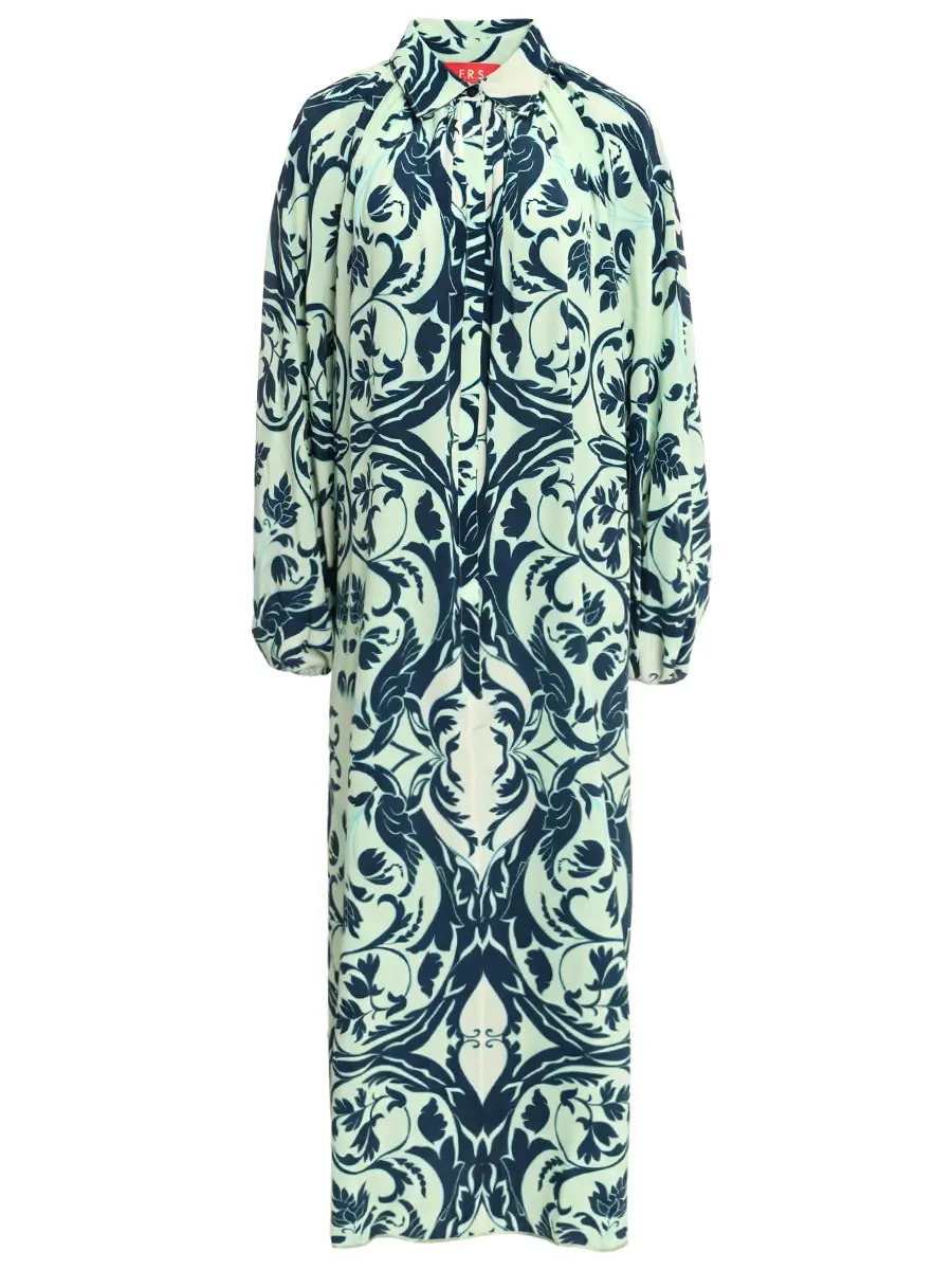 Платье шелковое