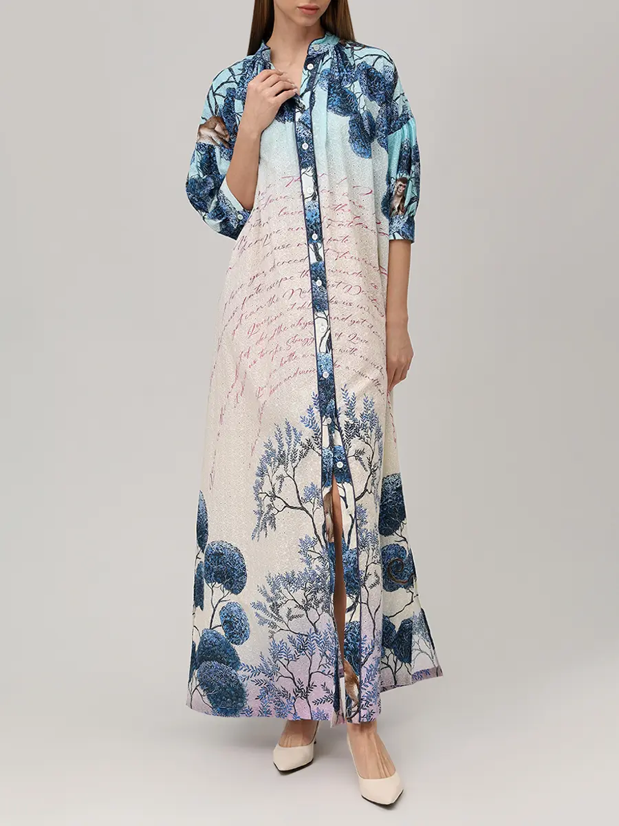 Платье хлопковое