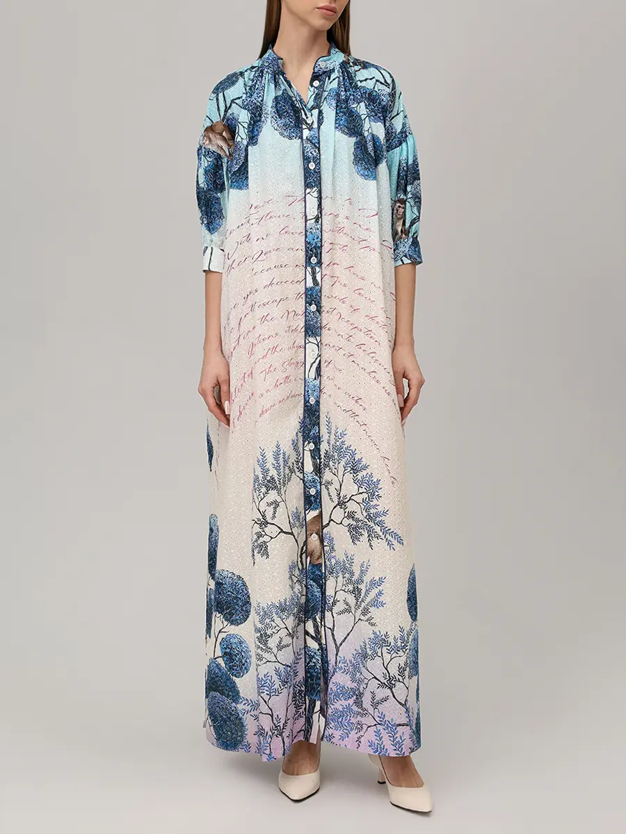 Платье хлопковое