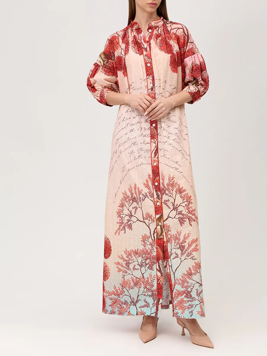 Платье хлопковое