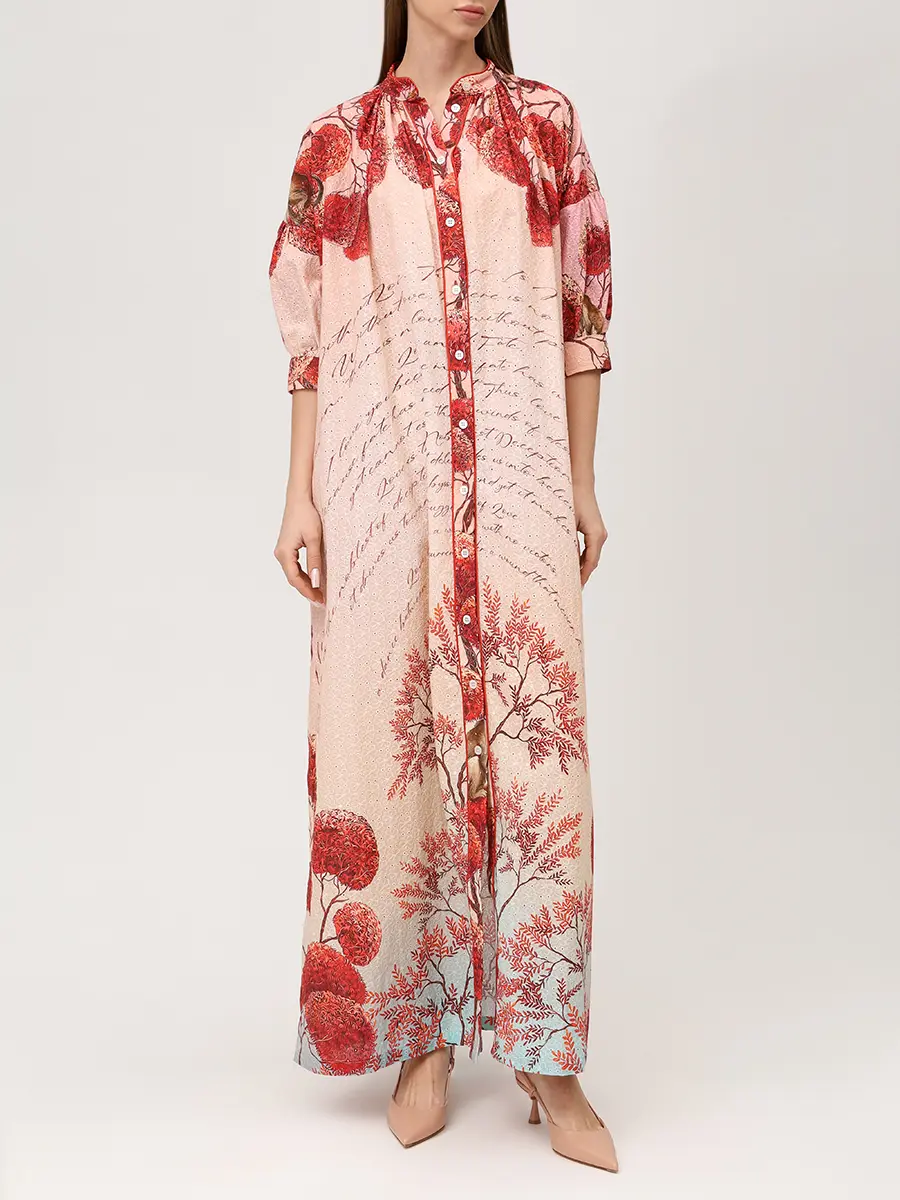 Платье хлопковое