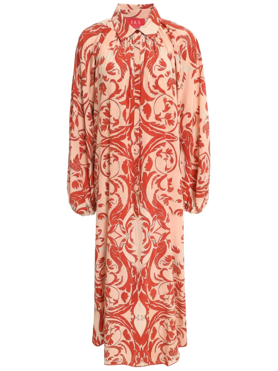 Платье шелковое