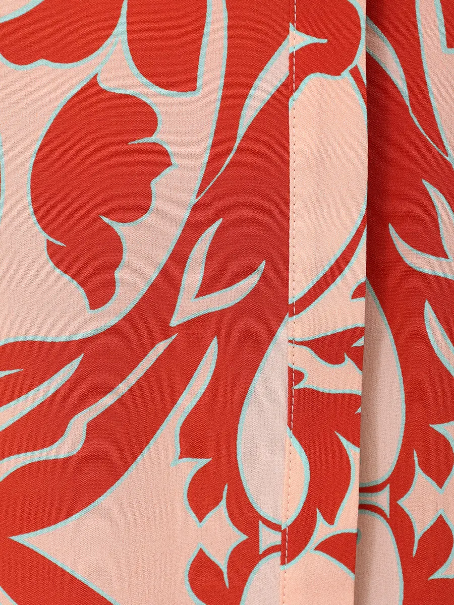 Платье шелковое