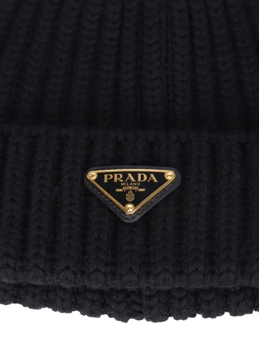 Шапка из шерсти и кашемира PRADA